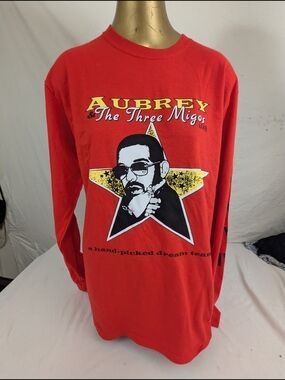 Drake NWOT Scorpion Tour Tee 2018 Concert Merch Aubrey & The Three Migos Medium
